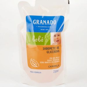 Refil Sabonete Líquido de Glicerina Granado Bebê Camomila 250ml