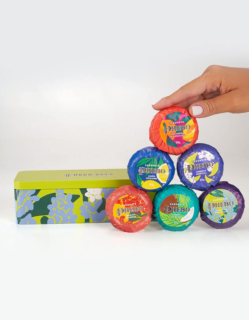 Kit Lata Sabonetes em Barra Alfazema Provençal - Imagem 3