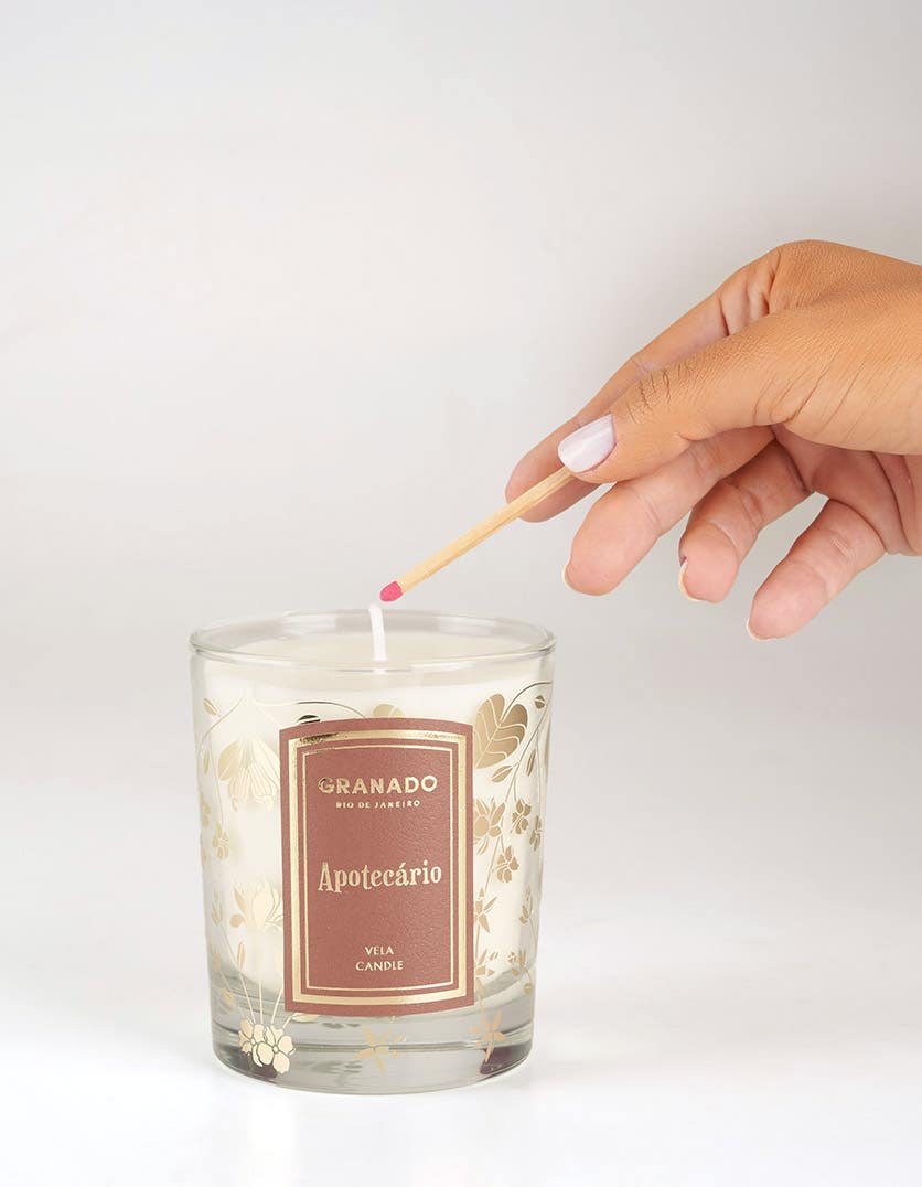 Vela Perfumada Apotecário 250g - Imagem 3