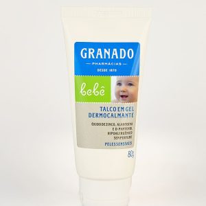 Talco em Gel Dermocalmante Bebê Peles Sensíveis 80g
